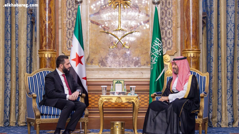 ولي العهد السعودي والرئيس السوري يبحثان خفض التصعيد وتعزيز الاستقرار