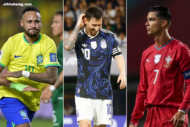 من ميسي إلى رونالدو ونيمار مونديال 2026 يشهد وداع جيل الأساطير