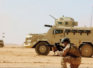 الجيش الأردني يعلن إسقاط 8 صواريخ إيرانية
